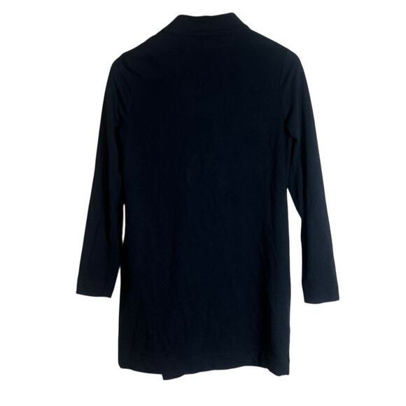 Pure Jill Pima cotton blend black snap button cardigan‎ - Picture 7 of 9